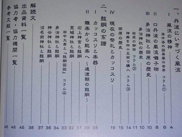 鼓胴掲載の図録_画像3