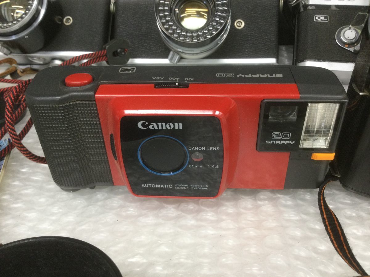 D906-80【キャノンカメラまとめ】CANON/ボディ FTb EF/キャノネット 初期型/オートボーイ2/スナッピイ20(SNAPPY20/カラーデミミュージアムt_画像4