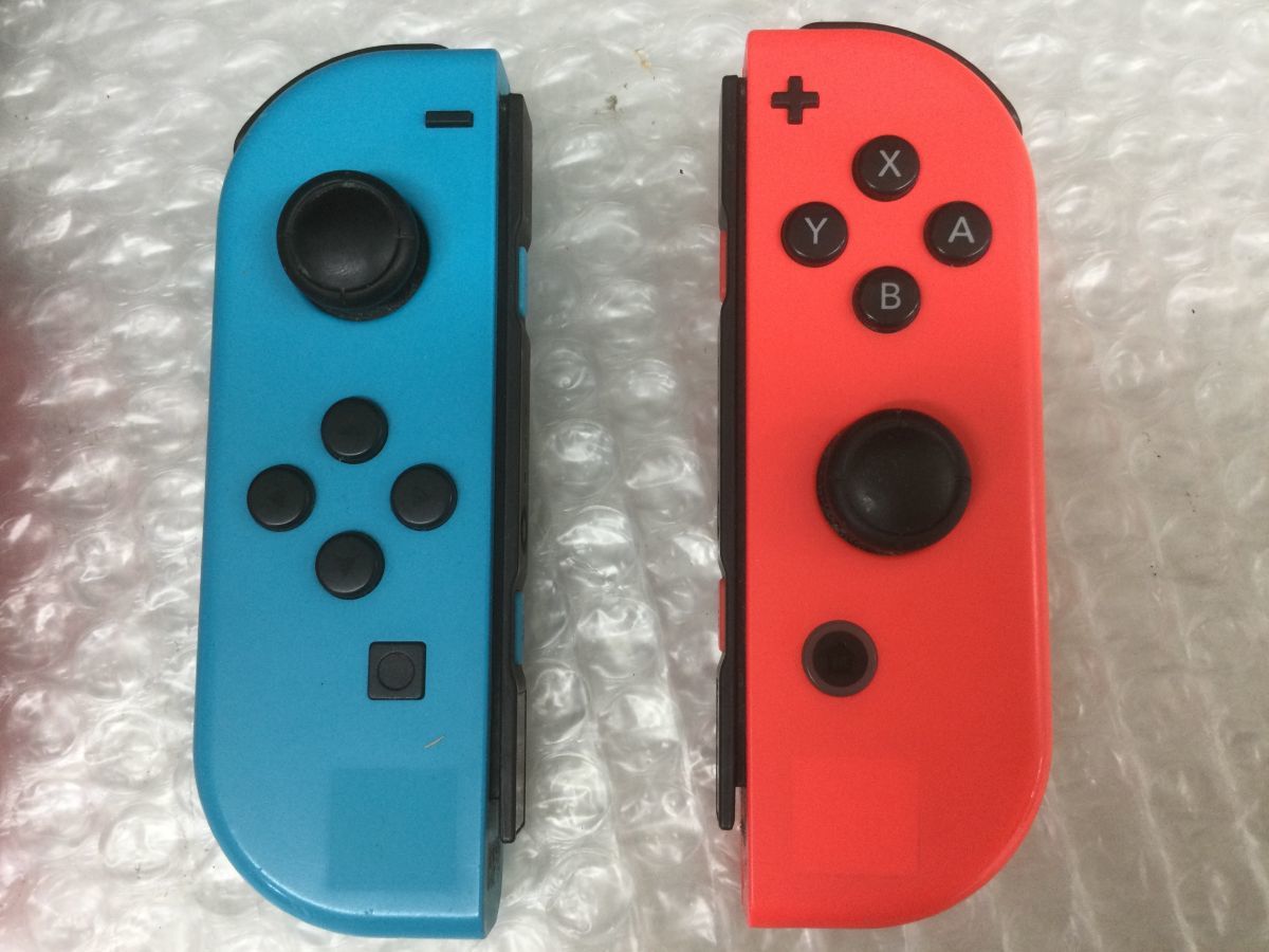 D925-60【スイッチジョイコンまとめ】Nintendo(ニンテンドー)switch コントローラー/ピンク ネオンブルー レッド グレー アクセサリーt_画像3