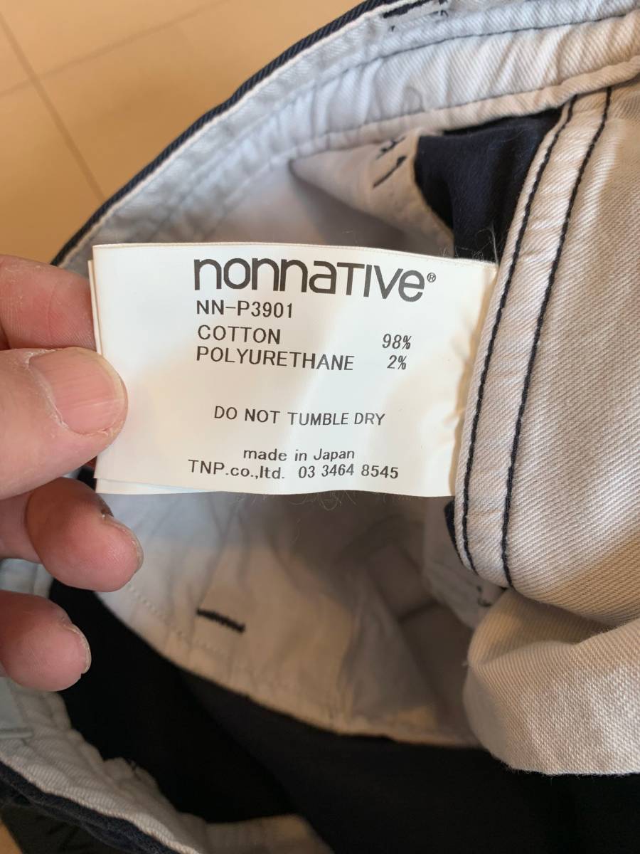 未使用 nonnative(ノンネイティブ) 21aw DWELLER CHINO TROUSERS 未使用 nonnative(ノンネイティブ) 21aw DWELLER CHINO TROUSERS
