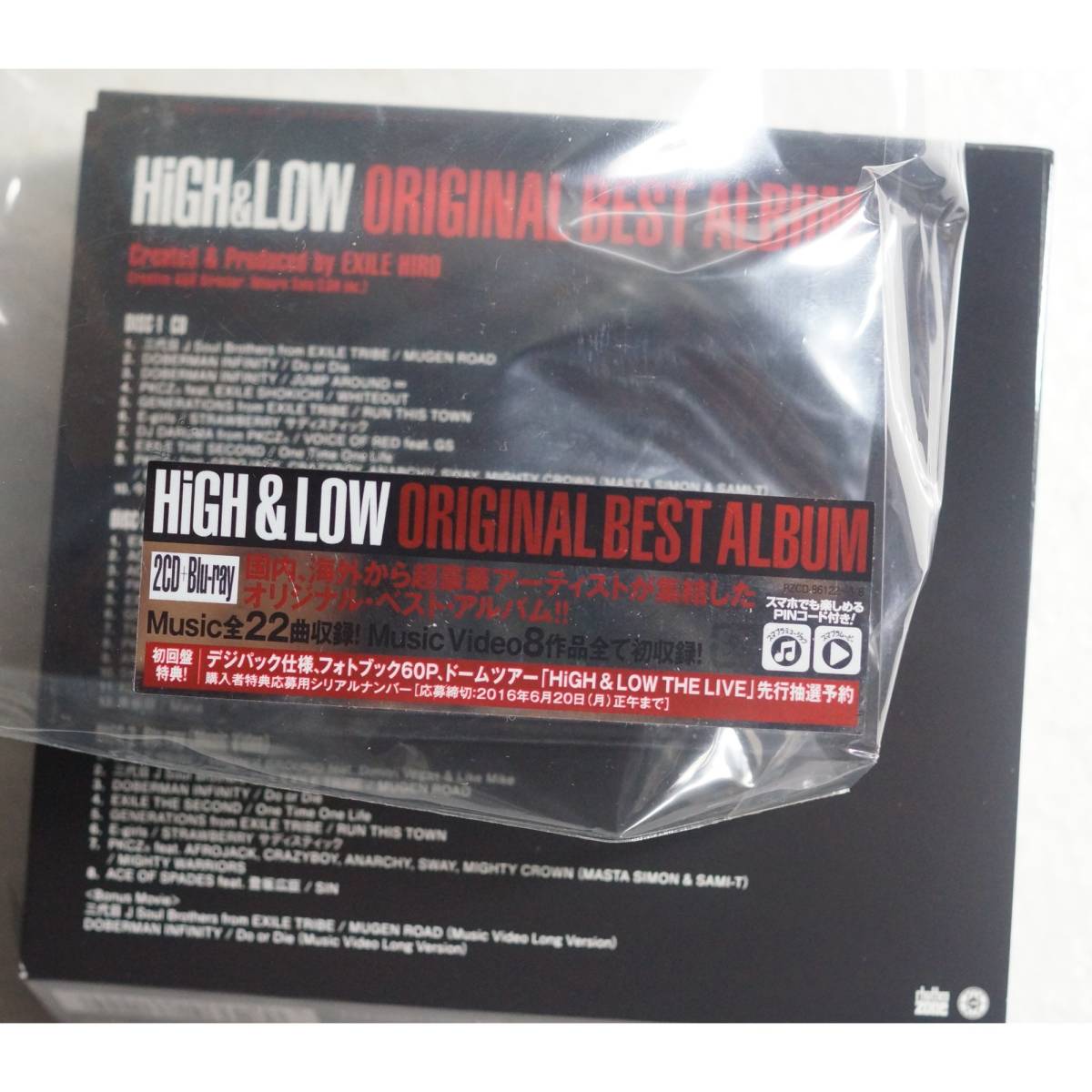 2CD's+BlueRay High&Low ORIGINAL BEST ALBUM RZCD-86122~3/B *_画像4