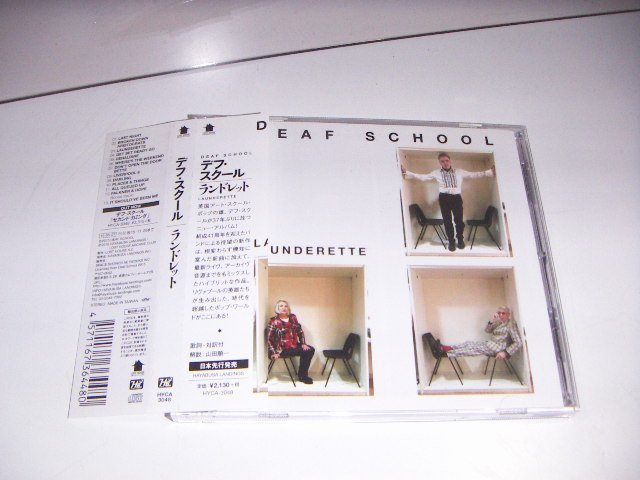 CD：LAUNDERETTE Deaf School デフ・スクール ランドレット：帯付の画像1