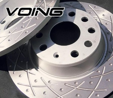  Delica Space Gear PD4W PD6W PD8W PE8W PF6W PF8W agreement VOING Cross counter slit & dimple brake rotor 