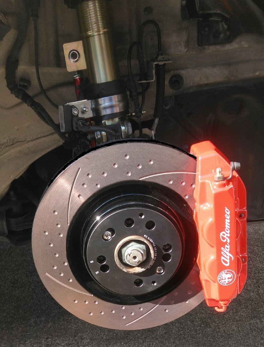 VOING C5SDP GRAND CHEROKEE 5.7 WH57 front slit & drilled brake rotor 