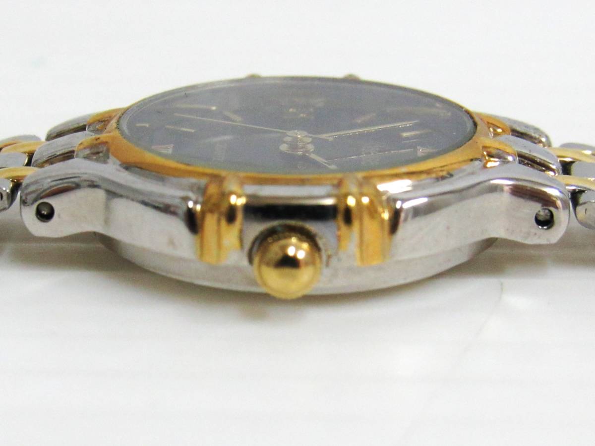 klaeuse クロイゼ 腕時計 SK-233-D SK-234-D 黒文字盤 3針 クウォーツ アナログ ウォッチ メンズ レディース ペアウォッチ 電池切れ kdの画像7