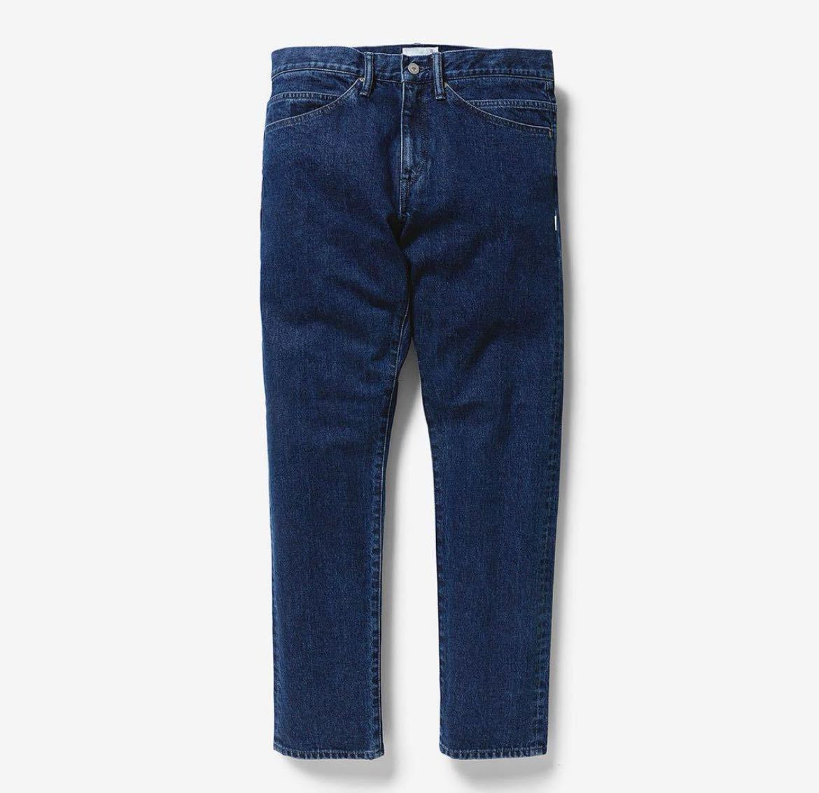 美品 WTAPS BLUES SKINNY TROUSERS DENIM Lサイズ デニム シャツ 23AW_画像1