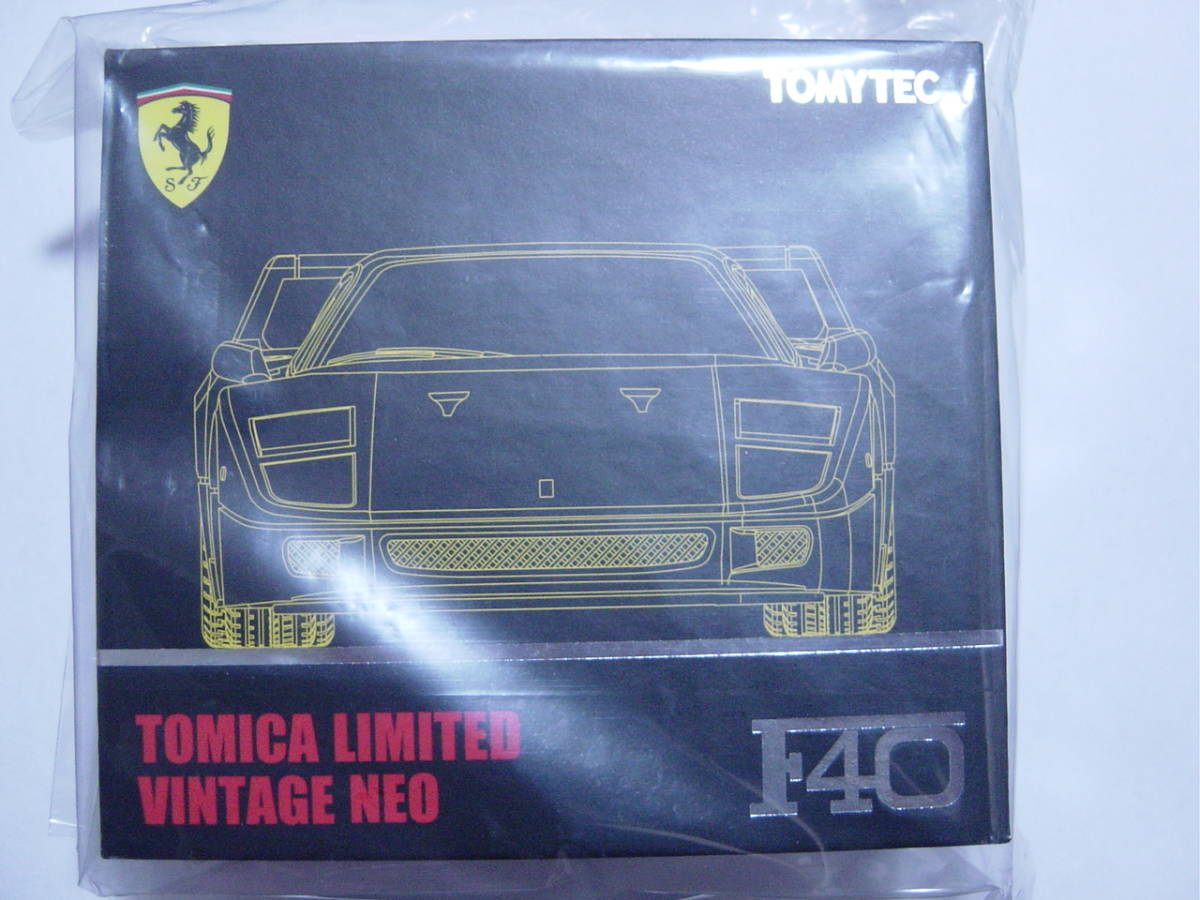 送料300円～ トミカリミテッド ヴィンテージ NEO 1/64 タカラトミーモール限定 Ferrari F40 Yellow フェラーリ イエロー_画像1