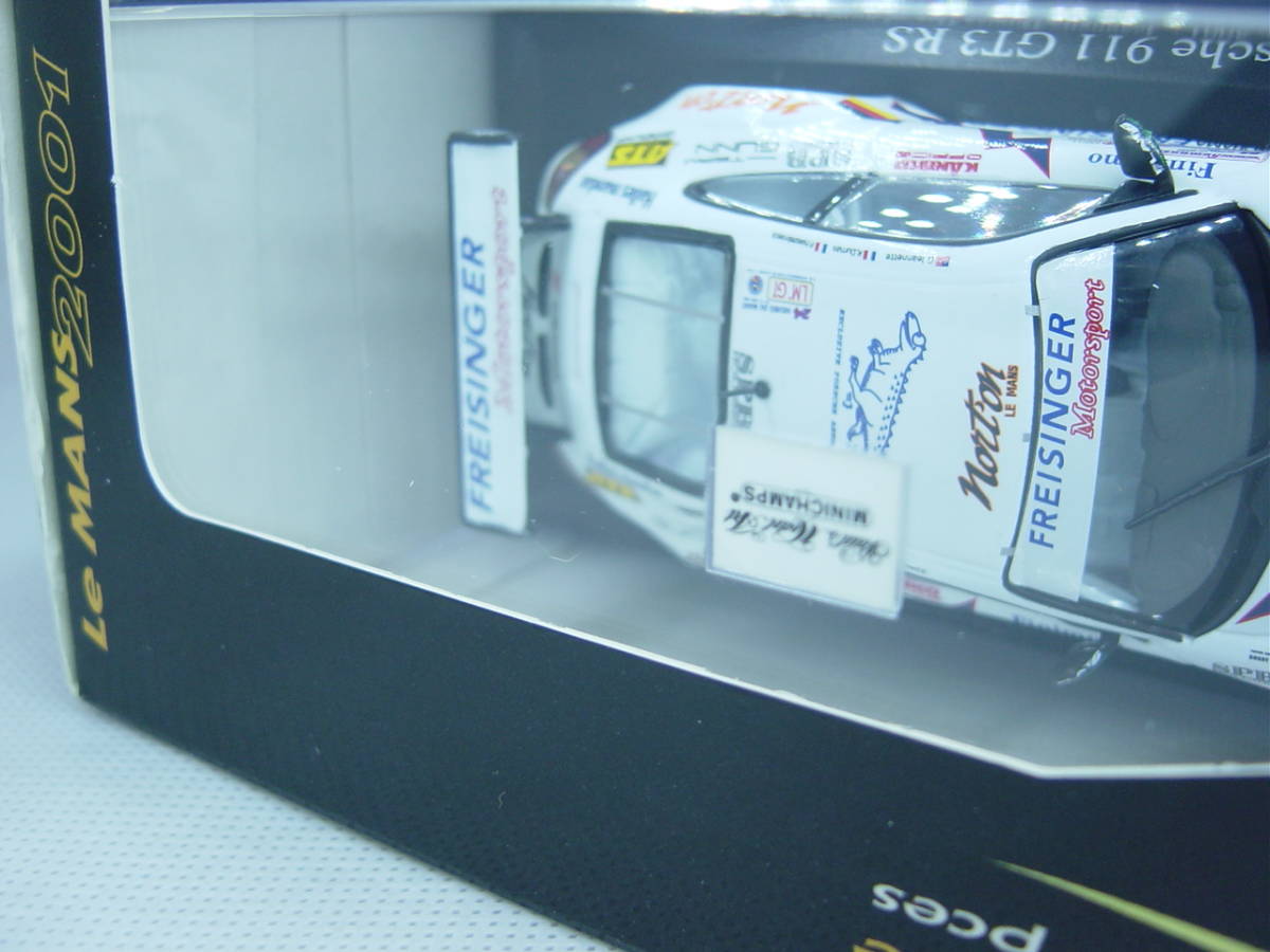 送料350円～ MINICHAMPS 1/43 Porsche 911 GT3 RS Le Mans 24hrs. 2001 #77 ポルシェ ル・マン_画像5