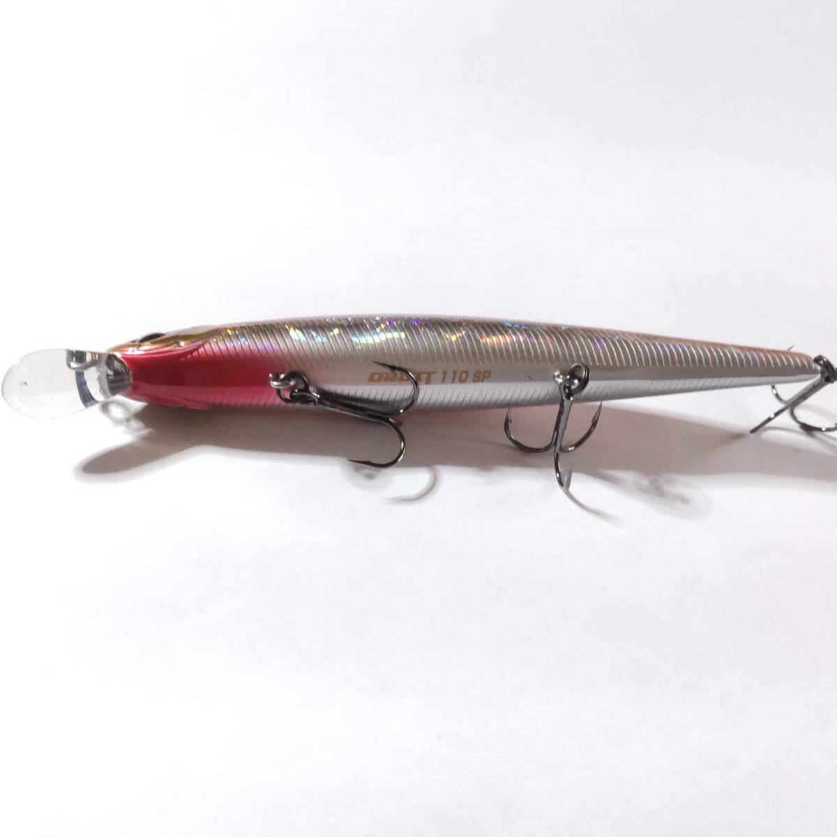 ジップベイツ オルビット 110SP ウイニングレッド Zipbaits Orbit ジャークベイト ミノー Zip baits 美品_画像4