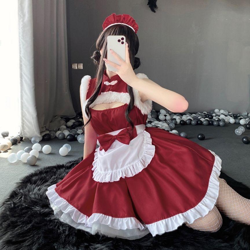 クリスマス コスプレ レディース ミニスカ サンタ かわいい セクシー メイド