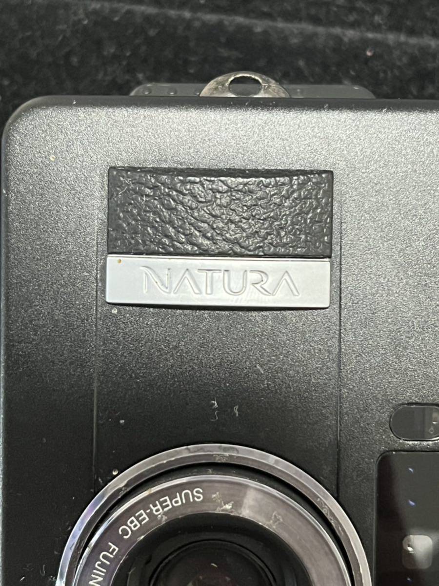 Y05 FUJIFILM NATURA BLACK F1.9 コンパクトフィルムカメラ フジフィルム 単焦点レンズ　動作確認済み_画像2