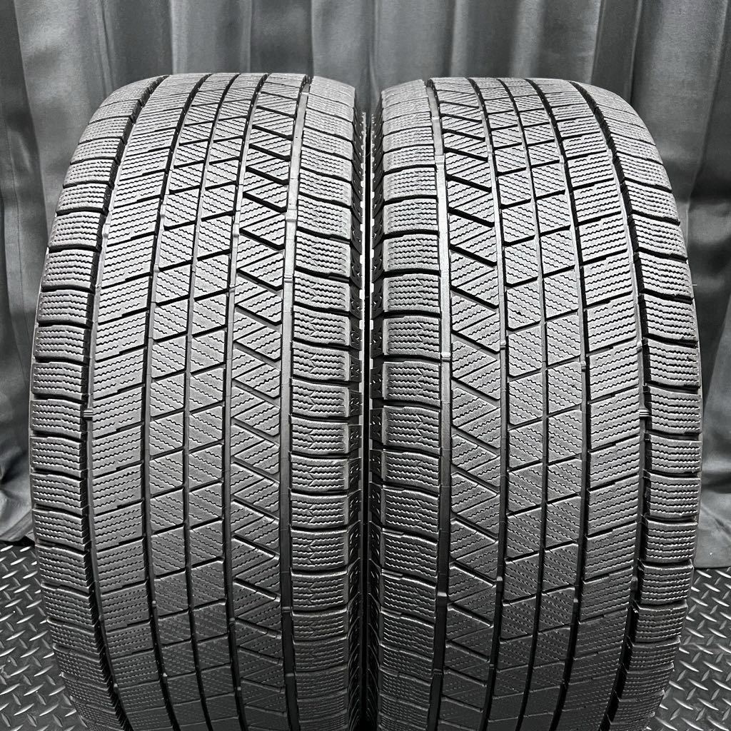 21年製8～9分山★ブリヂストン VRX3 235/55R17 4本 №B231206-B1 VW ティグアン カリフォルニア/アウディ A7 Q3等 ブリザック スタッドレス_画像3