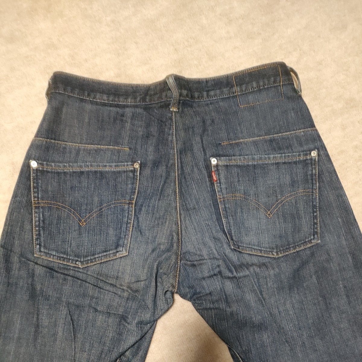 Levi’s ENGINEERED JEANS REGULAR 34インチ 立体裁断 送料520円OK ボタンフライ デニム パンツ リーバイス エンジニアドジーンズ Ｇ’_画像6