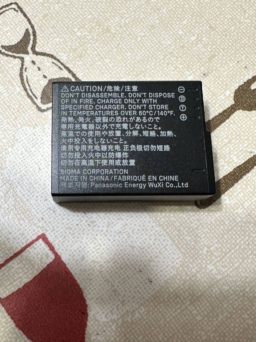 シグマ SIGMA 純正バッテリー　BP-51　パナソニック　BLC-12　電池　同等バッテリー_画像2