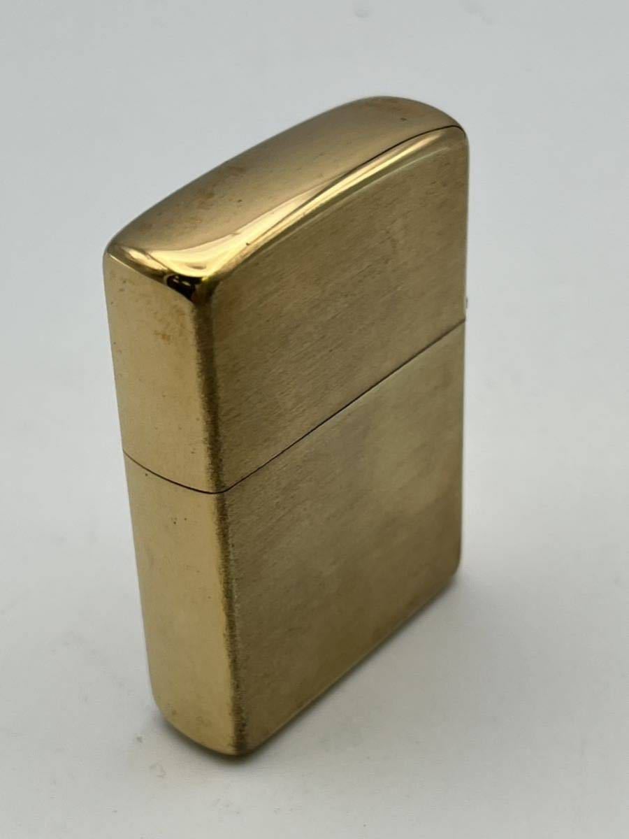 ZIPPO COMMEMORATIVE 1932-1985 WINDY GOLD SOLID BRASS 1985年製 ウィンディ コメモラティブ ソリッドブラス 希少品 未使用 保管品_画像5