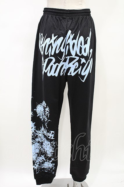 NieR Clothing / LIGHT BLUE×BLACK SWEATPANTS 【彼岸花】 H-23-12-03-024-PU-PA-KB-ZH_画像2