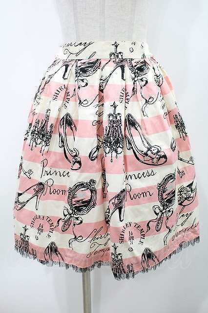 Shirley Temple / Princess border skirt H-23-10-05-1011-ET-SK-KB-ZT324