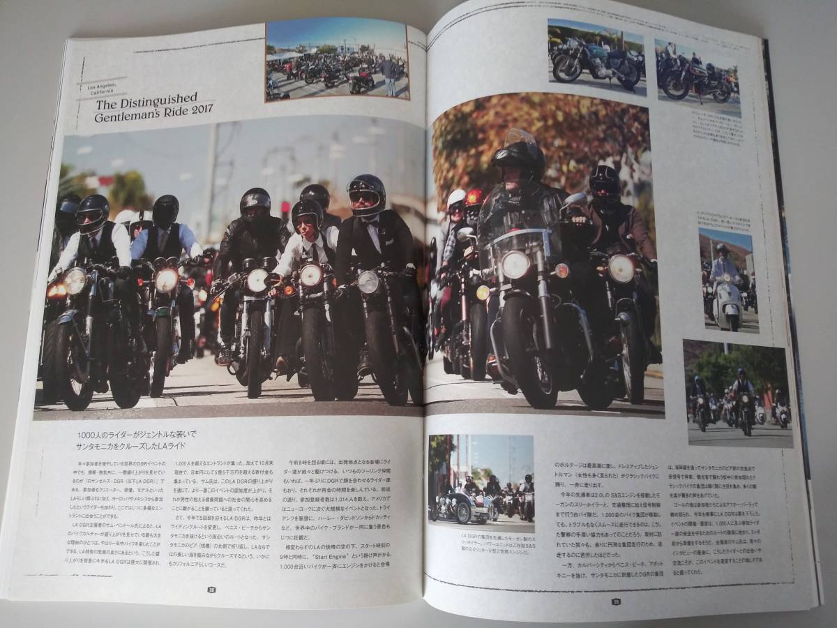 NOBLE RIDE ノーブル・ライド Vol.02 DUCATI TRIUMPH SUZUKI BMW MOTOGUZZI ROYALENFIELD 全８２ページ 未使用保管品！！美品！！_画像5