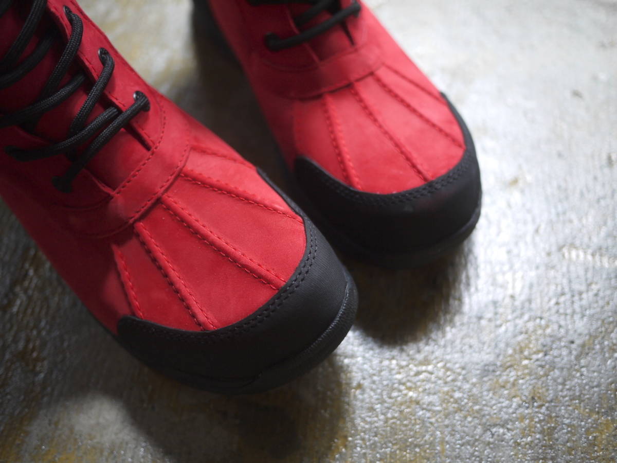 未使用 US購入 定価約4万 29cm/ugg butte waterproof leather boots 防水 撥水コーティング ブーツ_画像3
