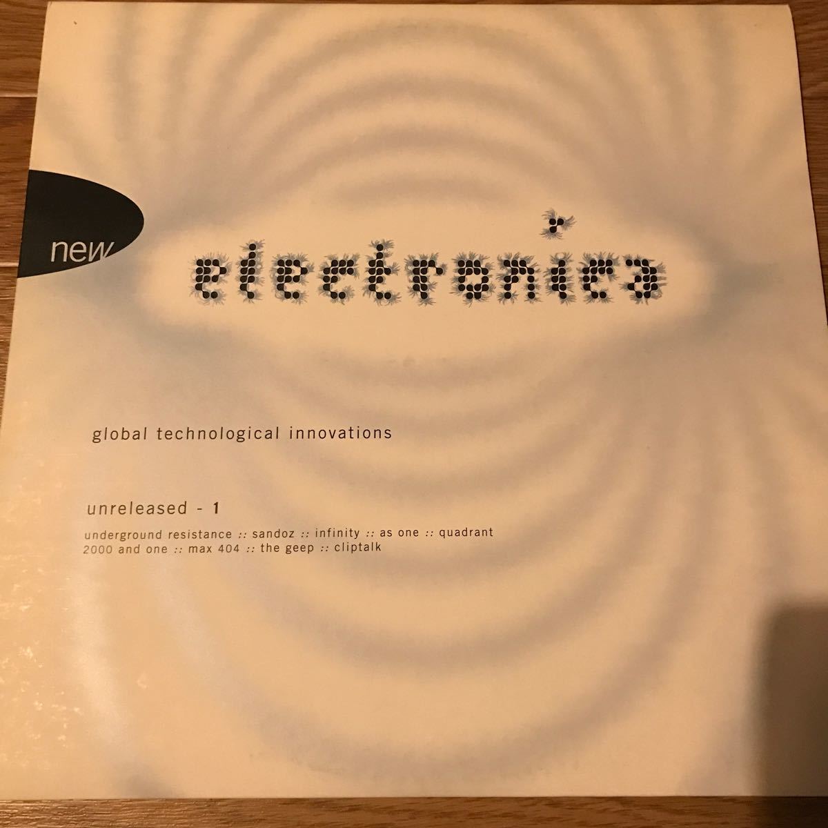 [ Various - Global Technological Innovations (Unreleased - 1) - New Electronica elec 4lp ] Underground Resistance , Infiniti_画像1