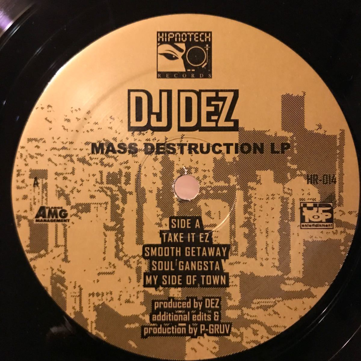 [ DJ Dez - Mass Destruction - Hipnotech HR-014 ] Andres , Underground Resistance_画像2