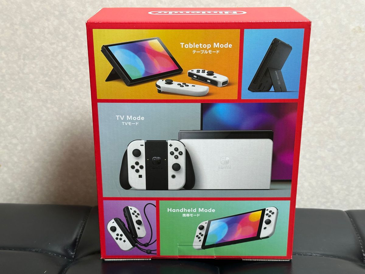 新品未開封 Nintendo Switch 有機ELモデル ホワイト 店舗印無し 出品