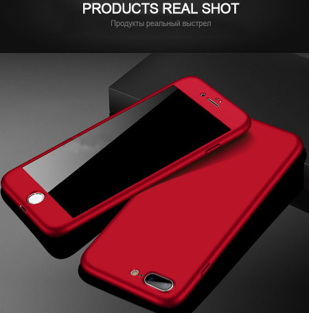 iPhoneフルフルカバー　iPhone 12 11 Pro Max X Xs Xr 7 8Plus用　360度フルカバー　電話ケース　強化ガラスケース付き　ハード_画像10