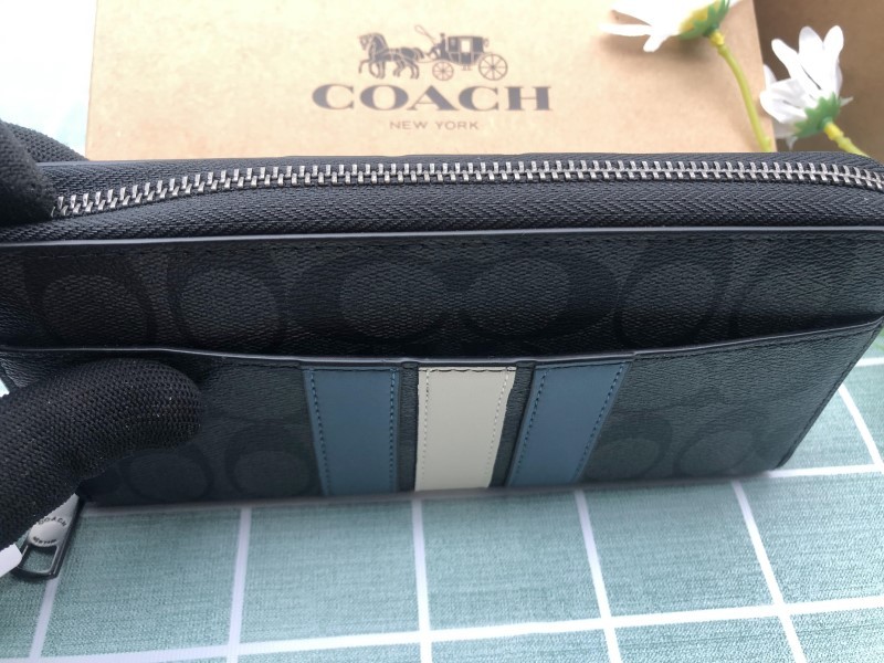 コーチ COACH 財布 長財布 新品 未使用 メンズ レディース レザー ウォレット ギフト プレゼント キャンバス ブランド C120_画像6