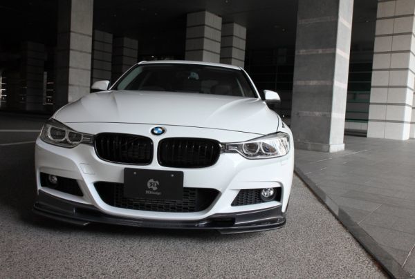 3Dデザイン BMW F30 / F31 3シリーズ Mスポーツ フロントリップ スポイラー用　アンダーフリッパー カーボン 3102-23011 正規品 3D Design_画像4