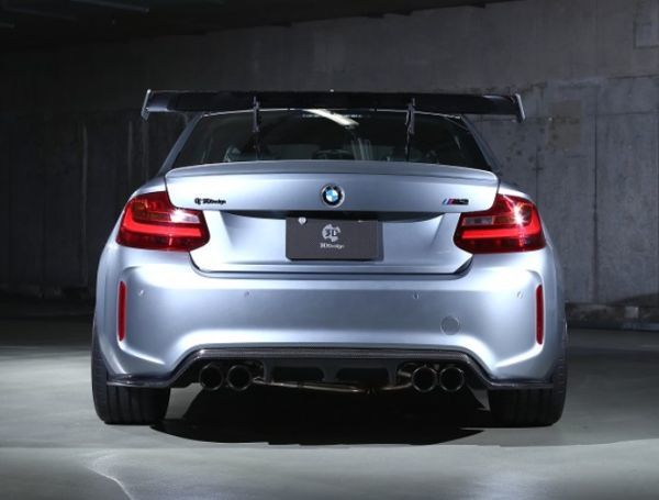 3D дизайн BMW F87 M2 (1H30G) / M2 (2U7230/2U30) соревнование 2 серии рейсинг wing карбоновый 