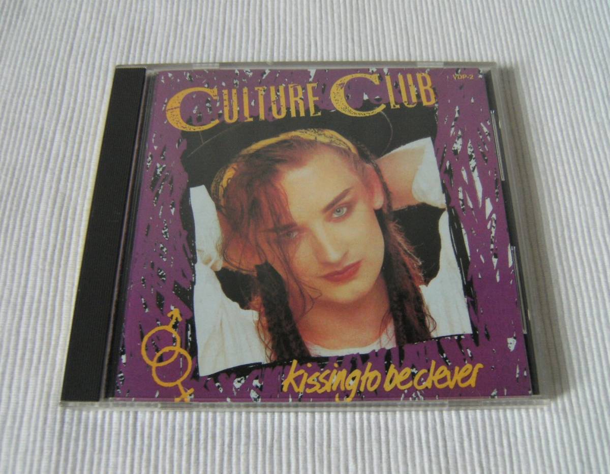 ■CULTURE CLUB KISSING TO BE CLEVER カルチャー・クラブ ミステリー・ボーイ　初期 旧規格 VDP-2　税表記無 3500円盤■_画像1