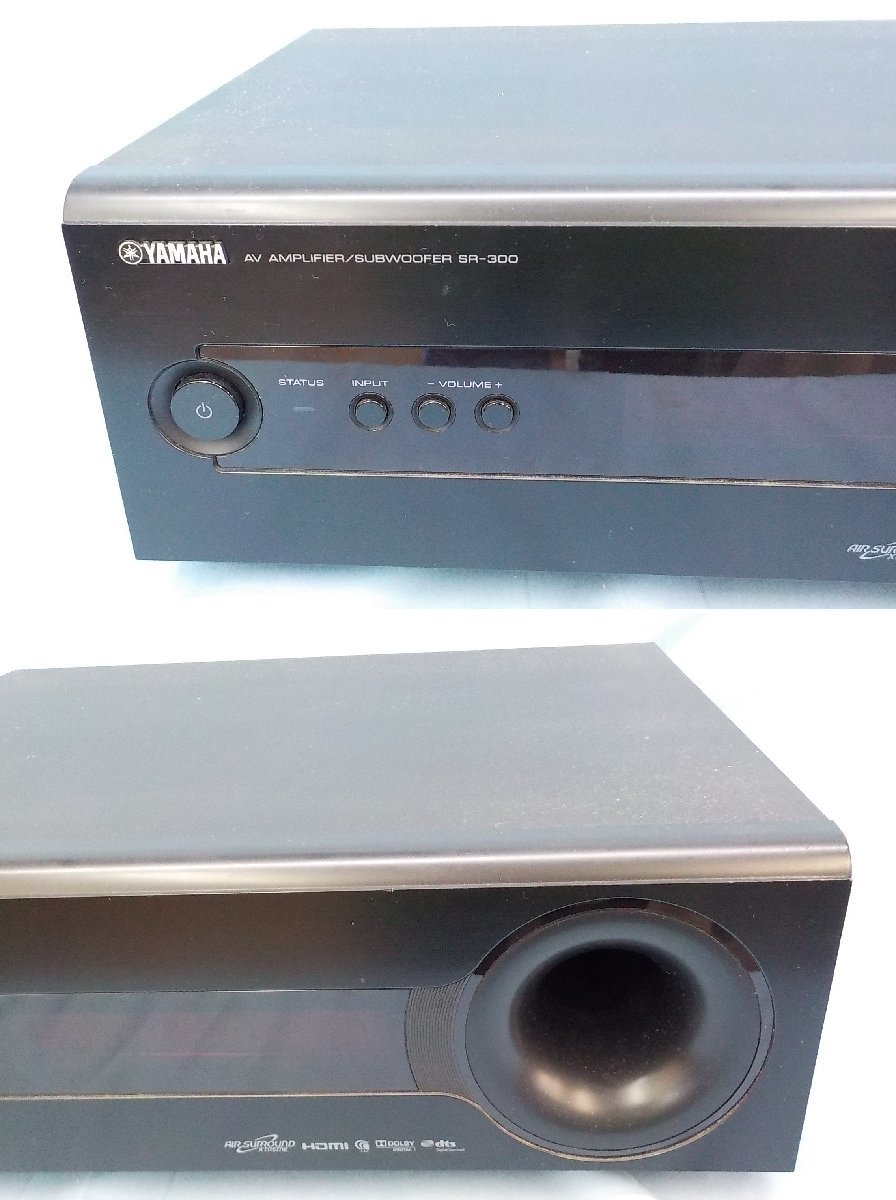  audio YAMAHA YHT-S400 SR-300+NS-BR300 Home theater package Surround system 2010 year made operation verification settled 