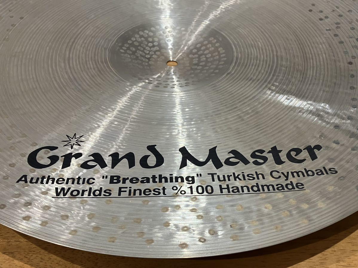 Grand Master cymbal 53cm 21 RIDE MEDIUM THIN シンバル_画像6