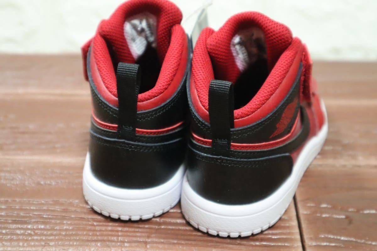  новый товар 16.NIKE Nike JORDAN 1 MID ALT (TD) воздушный Jordan 1 MID ALT Kids спортивные туфли AR6352
