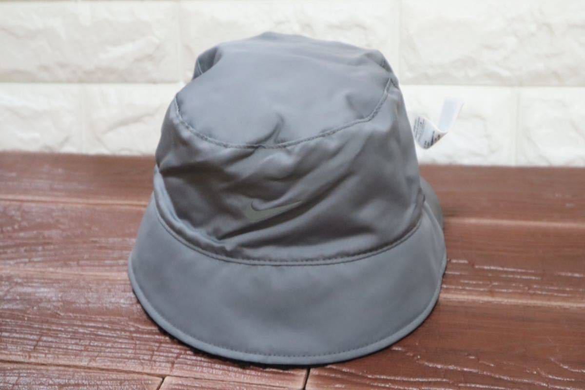 新品 定価4400円 LXL(57-59㎝)　ナイキ スポーツウェア リバーシブル フリース バケットハット　ボア　ブラック DV3165-010_画像6