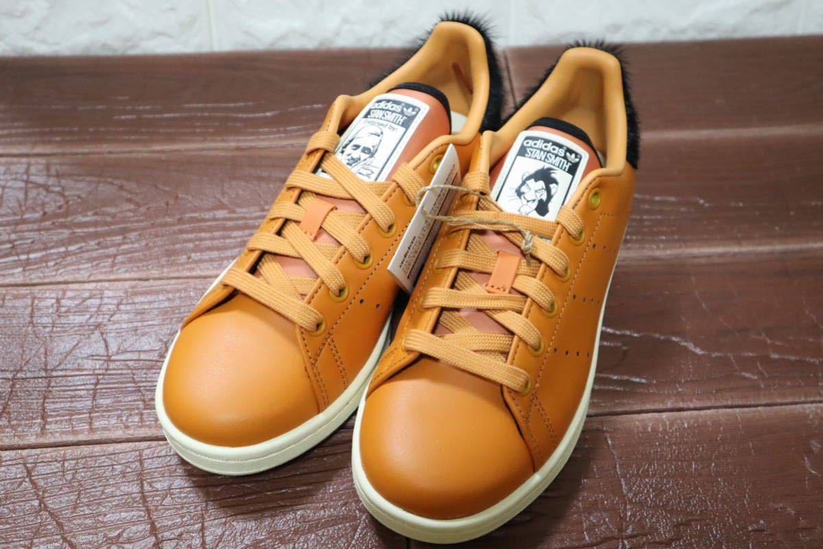 新品 23.5㎝　adidas アディダス STAN SMITH スタンスミス　ディズニー　ライオン・キング スカー　HP5593_画像3