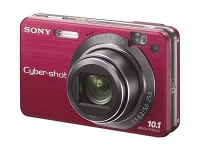 ソニー SONY デジタルカメラ Cybershot W170 (1010万画素/光学x5/デジタルx10/レッド) DSC-W170 　(shin