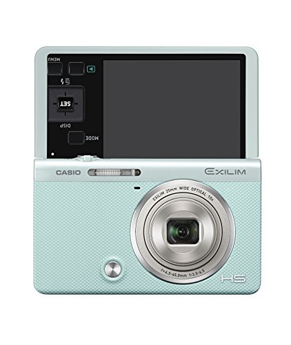 CASIO デジタルカメラ EXILIM EX-ZR60GN 自分撮りチルト液晶 オートトランスファー機能搭載 EXZR60 グリーン　(shin_画像1