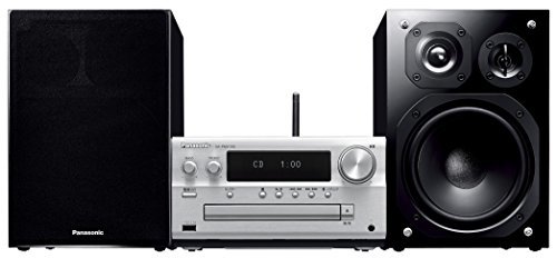 パナソニック CDステレオシステム ハイレゾ音源対応 DLNA/USB-DAC シルバー SC-PMX100-S　(shin