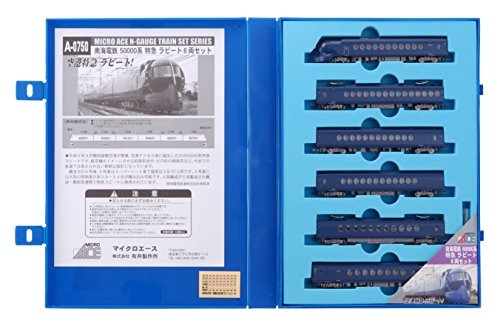 マイクロエース Nゲージ ナンカイ電鉄 50000系特急ラピート 6両セット A0750 鉄道模型 電車　(shin_画像1