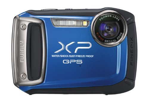 FUJIFILM デジタルカメラ FinePix XP150 光学5倍 ブルー F FX-XP150BL　(shin