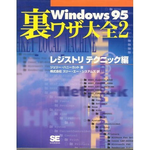 Windows95裏ワザ大全〈2〉レジストリテクニック編　(shin_画像1
