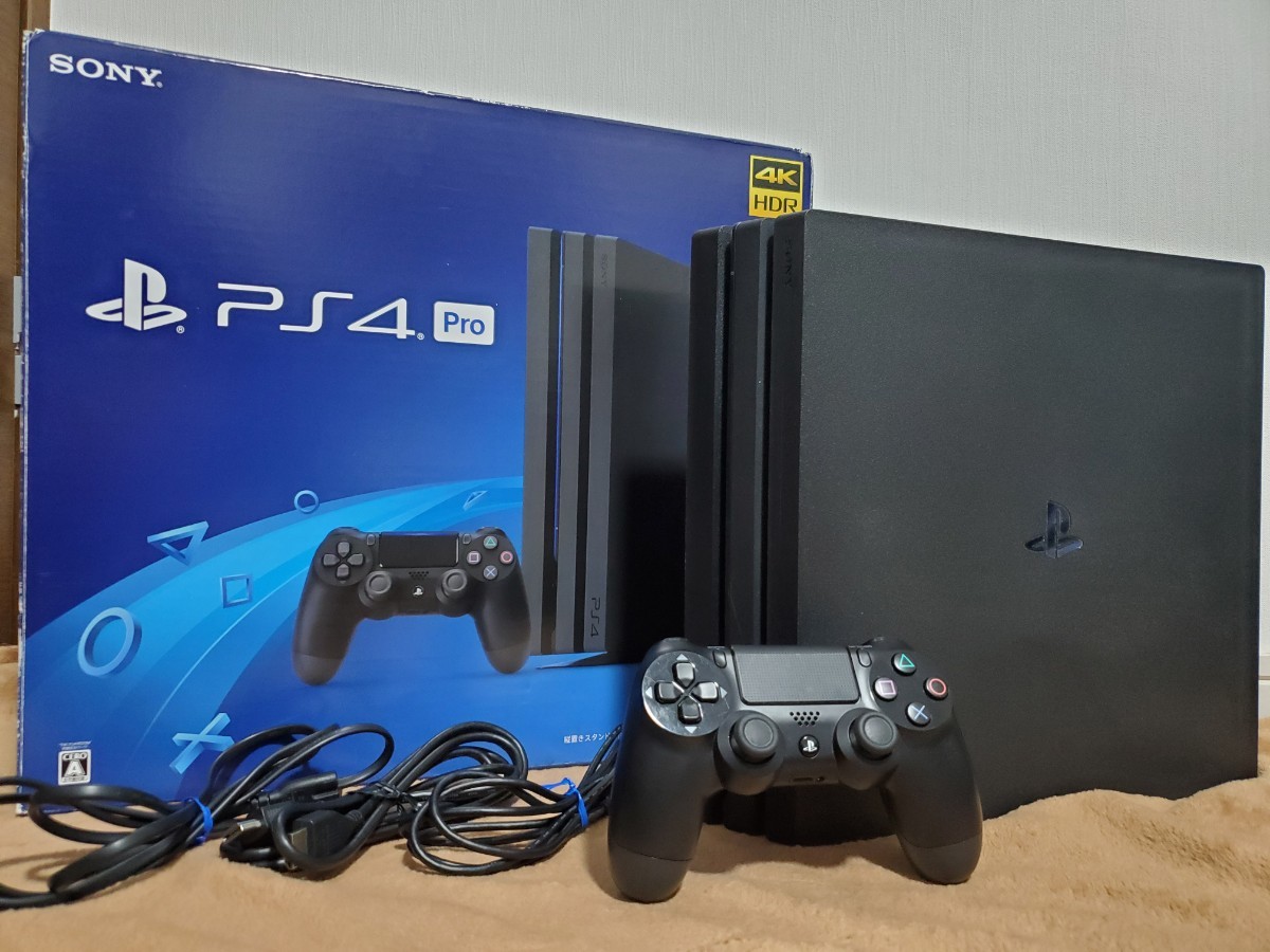 爆買い！】 送料込み PlayStation4 Pro ジェット・ブラック 1TB CUH