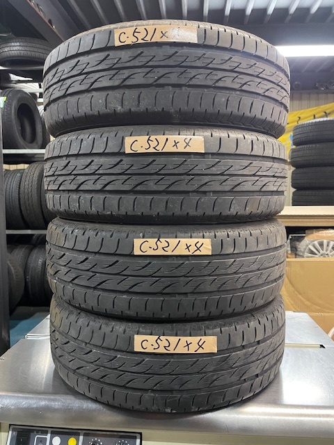 バリ山　４本セット　155/55R14　　ブリヂストン　ネクストリー　　2021年製_画像1