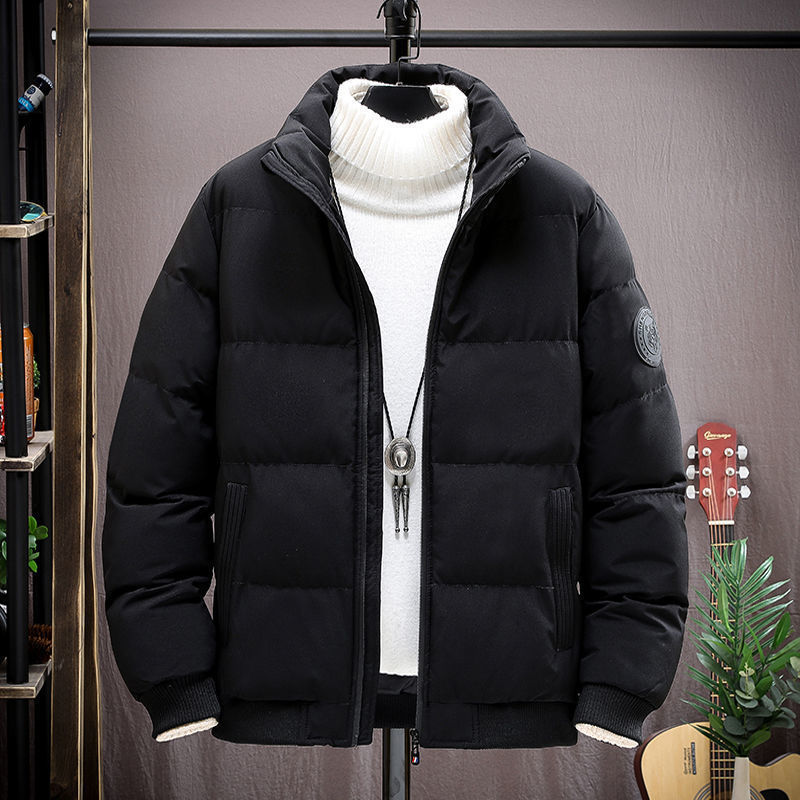 人気メンズ ダウンジャケット ブルゾン キルティング 中綿ジャケット コート 冬 アウター 防風 防寒 ジャンパー シンプル 大きいサイズ XL_画像3