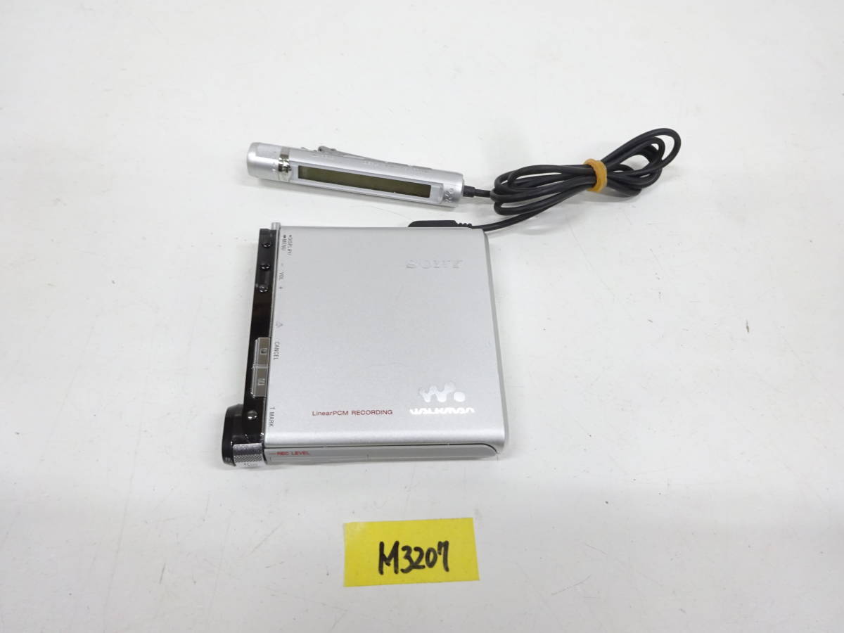 SONY WALKMAN Hi-MD MZ-RH1 再生OK　M3207_画像1