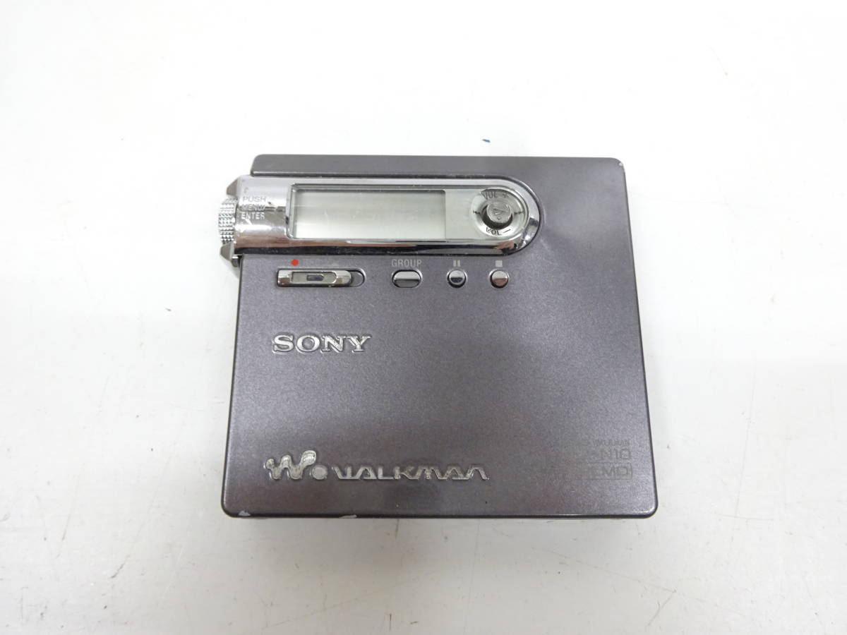 SONY WALKMAN MDウォークマン MZ-N10 通電ジャンク　M3214_画像1