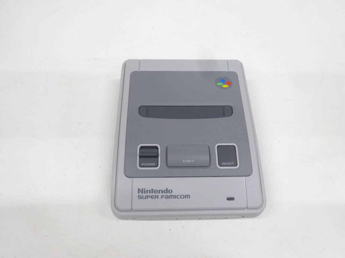 任天堂 ニンテンドークラシックミニ スーパーファミコン CLV-301 通電確認OK 箱入り 中古　M3244_画像3