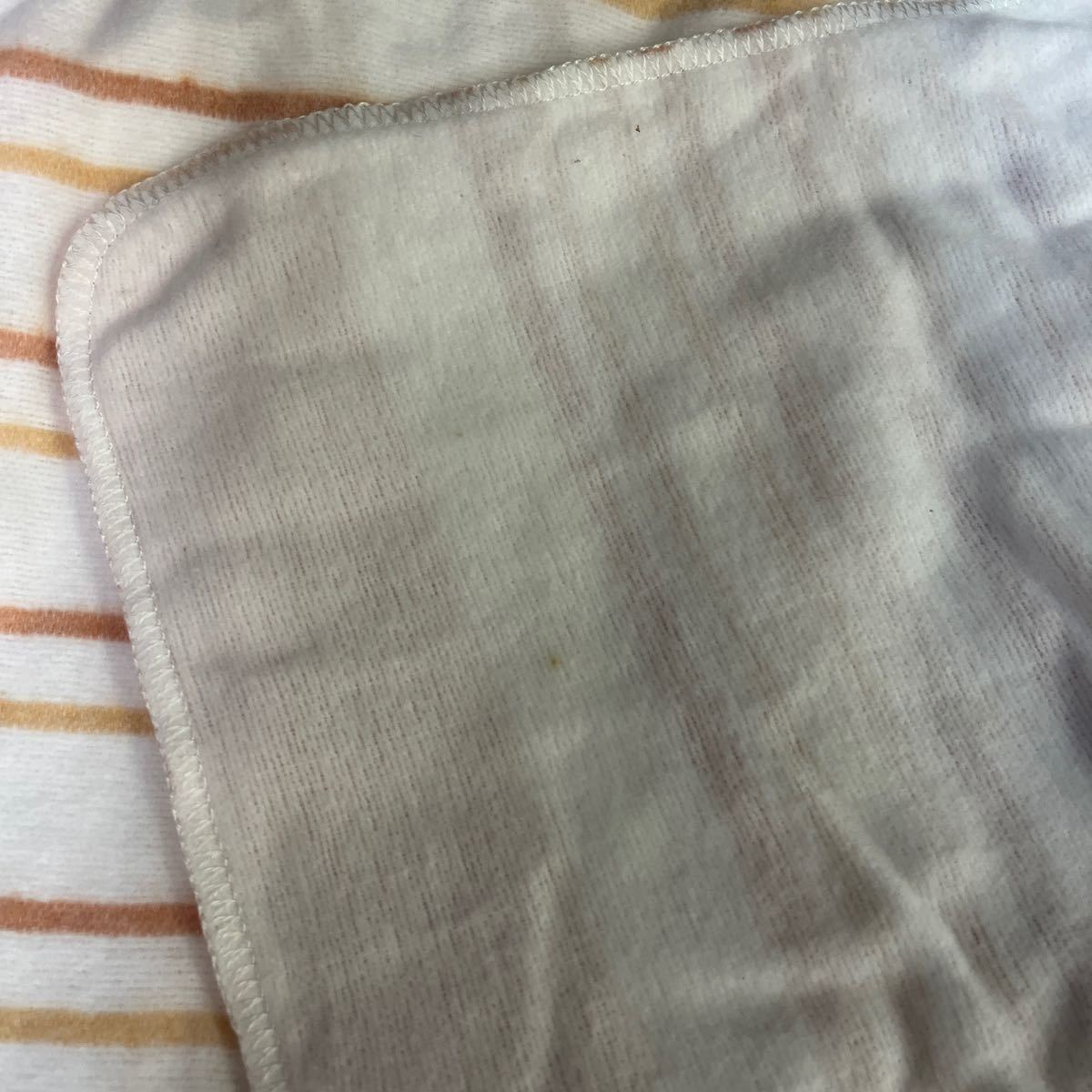 ●中古品《YUASA 電気掛敷き毛布 2点まとめて》電気毛布/洗える毛布/190×130/143×82/動作品/126-37_画像6