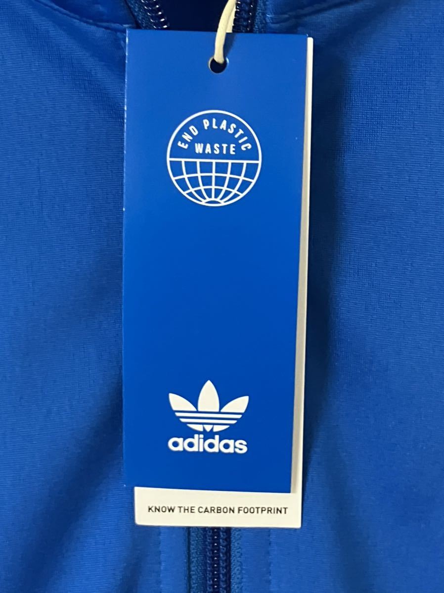 新品タグ付き adidas アディダス トラックジャケット S 青 新品タグ付き adidas アディダス トラックジャケット S 青